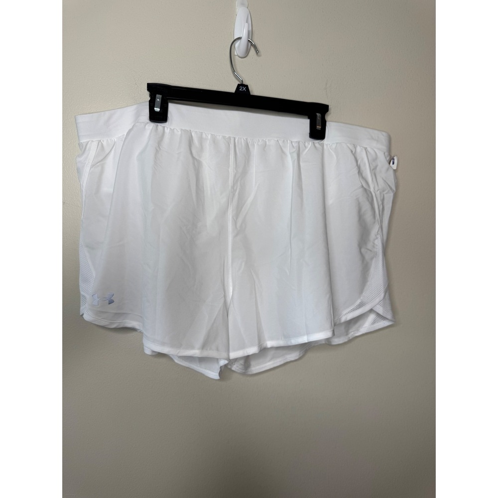 Under Armour Fly By 2.0 Running Shorts White‎